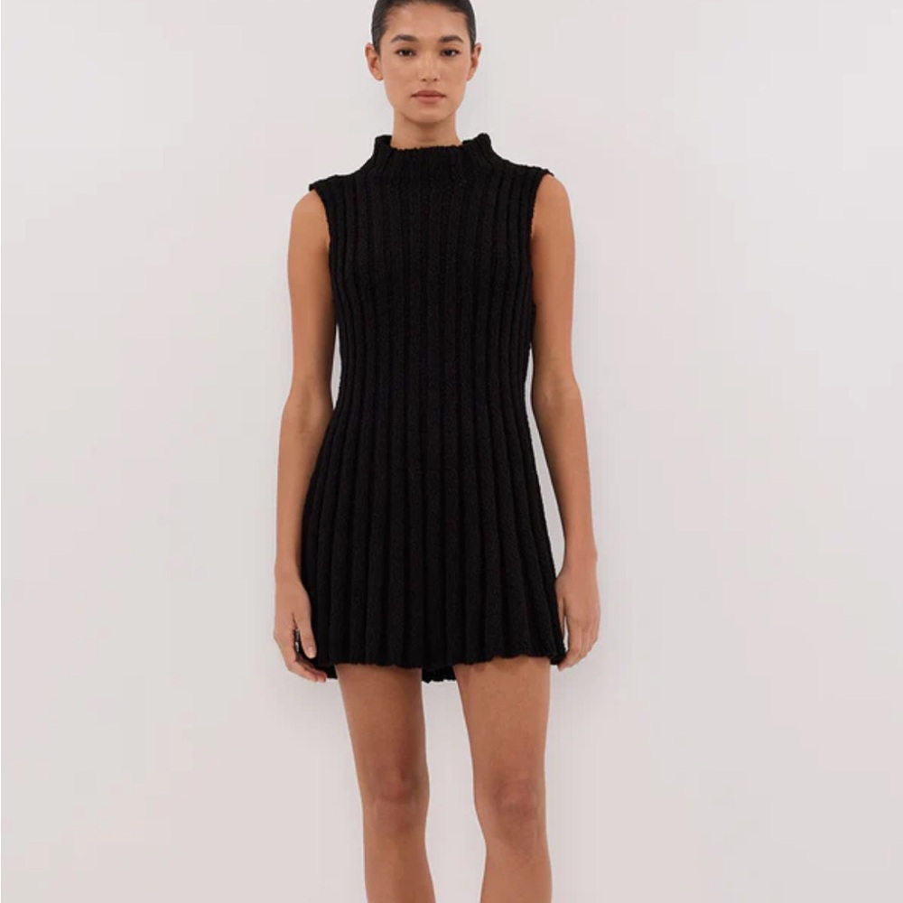 DISSH Black knit Mini Dress